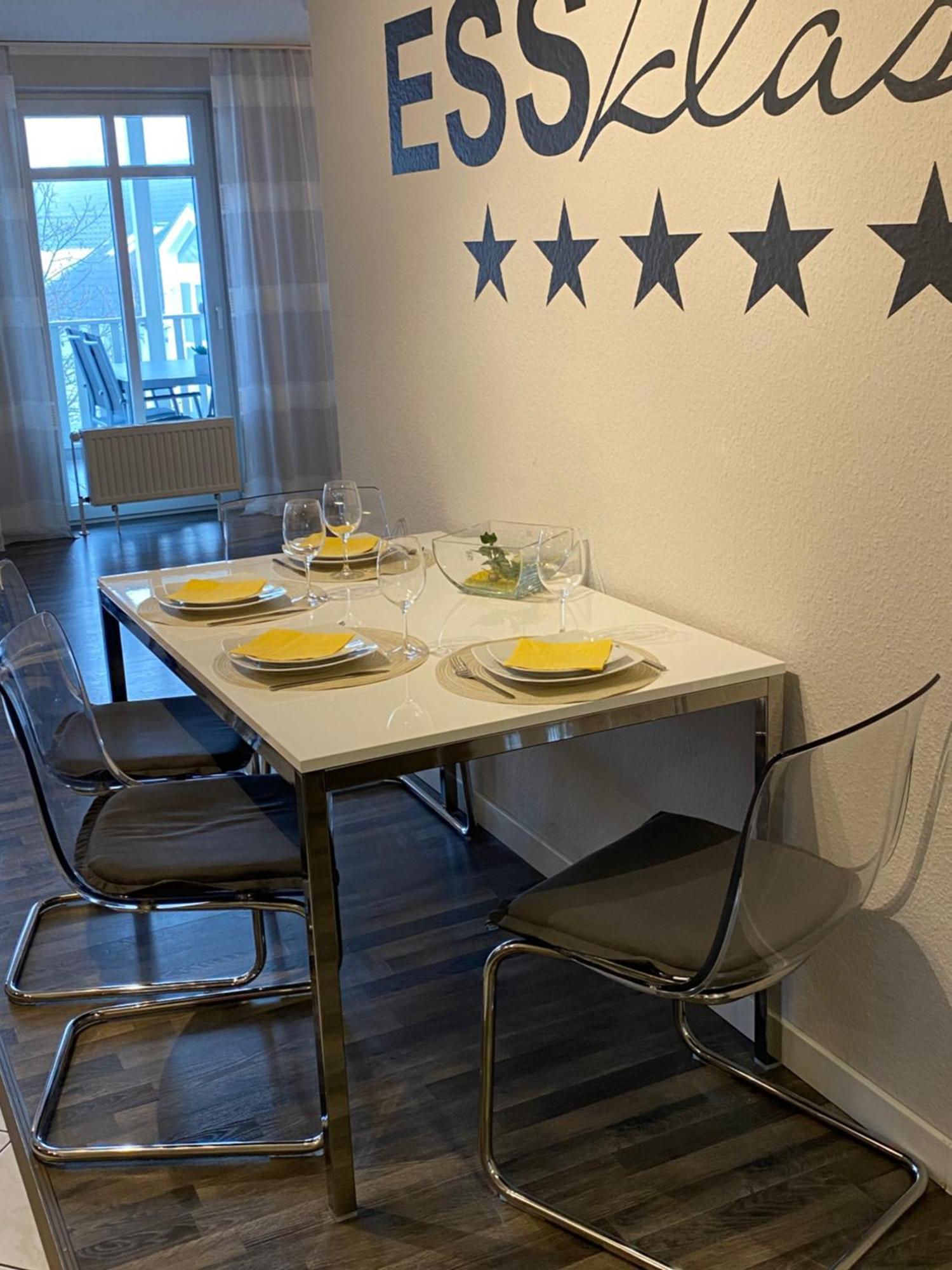 Ostseeurlaub-Goehren Ferienwohnung Sanddollar Im Haus Strandeck מראה חיצוני תמונה