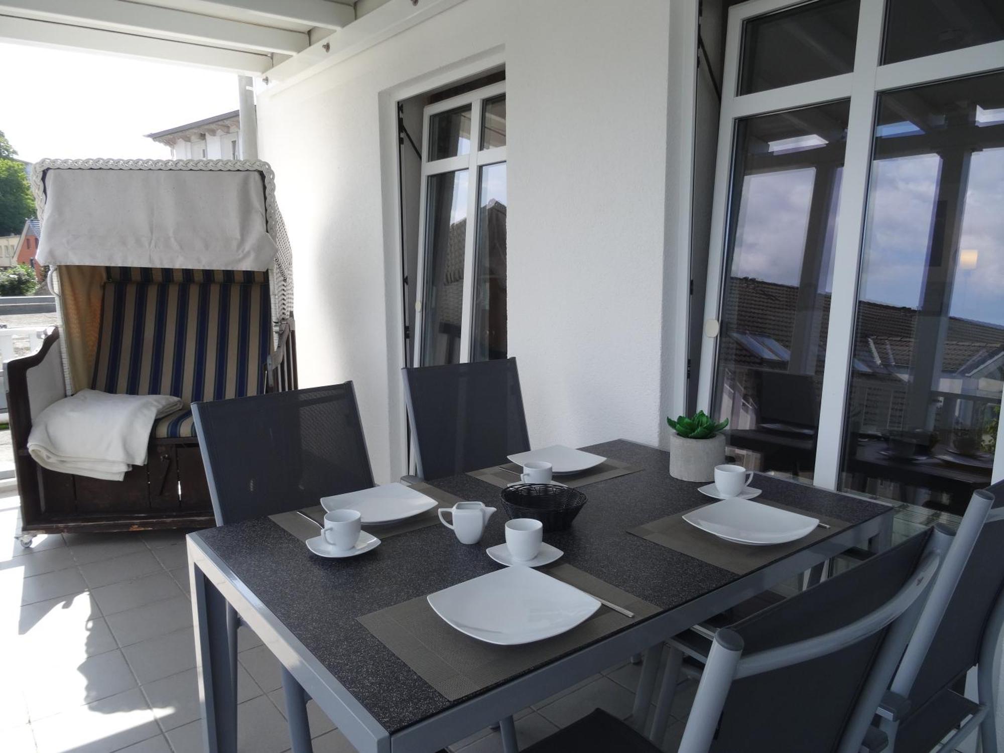 Ostseeurlaub-Goehren Ferienwohnung Sanddollar Im Haus Strandeck מראה חיצוני תמונה
